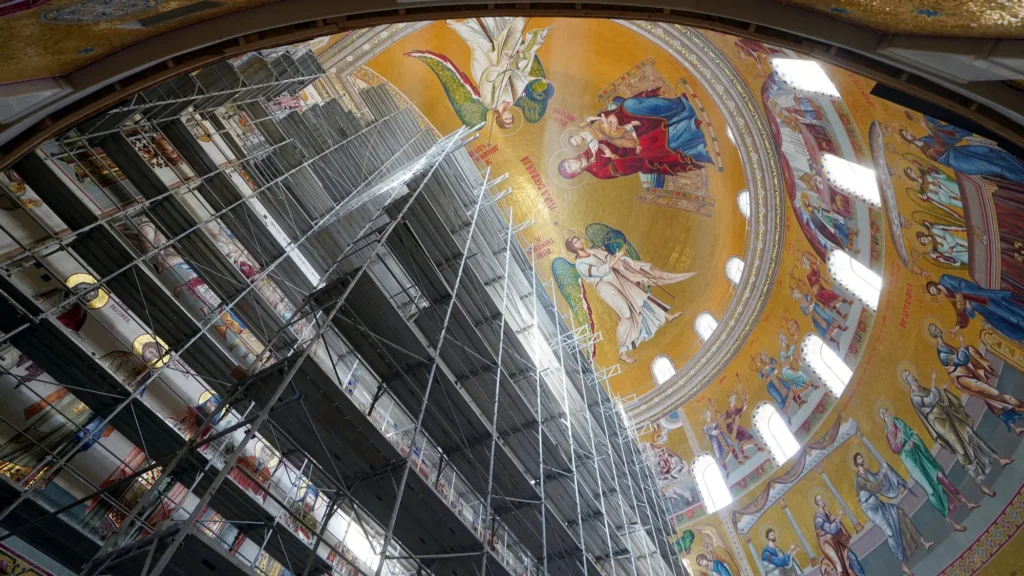 Patriarhul Daniel, apel la pictarea Catedralei Naţionale: Ortodoxia nu este numai adevărata credinţă, ci şi adevărata frumuseţe