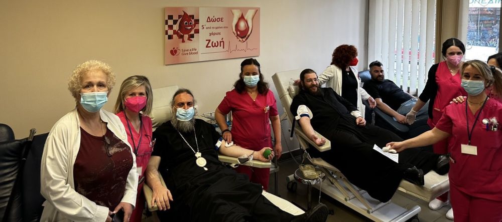 Αίμα για τους τραυματίες των Τεμπών έδωσε ο Τρίκκης Χρυσόστομος