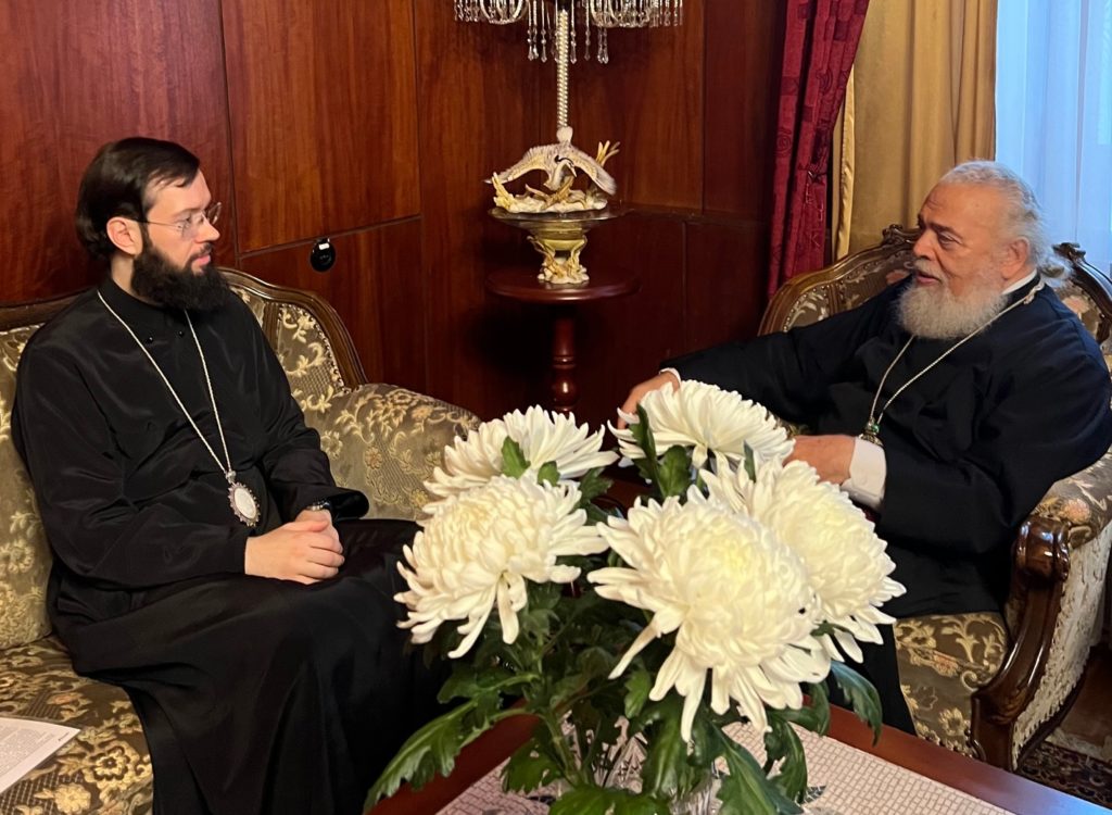 Στο Μετόχι του Πατριαρχείου Αντιοχείας στη Μόσχα ο Βολοκολάμσκ Αντώνιος