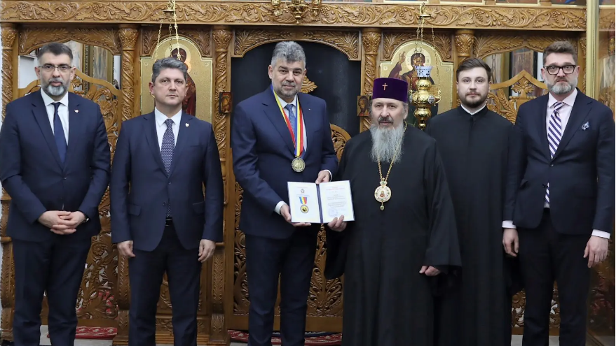 Η κυβέρνηση της Ρουμανίας στηρίζει οικονομικά έργα της Μητρόπολης Βεσσαραβίας