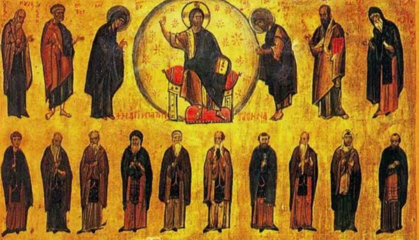 Feast day of the Righteous Fathers slain at Monastery of St. Savvas