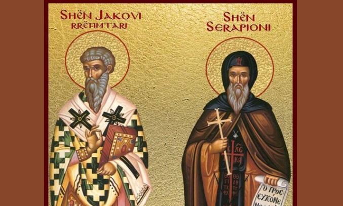 Omologjet Jakovi i Katanias. Dëshmorët Filimoni, Domnini. Oshënar Serapioni në Egjipt