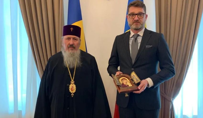 Metropolitan Petru meets with Romanian Ambassador to Chișinău