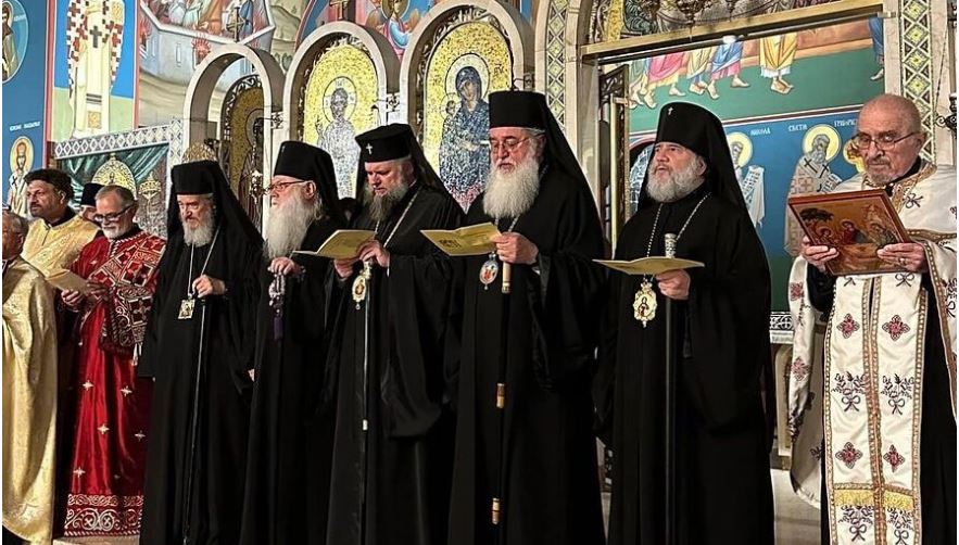 Иерарх Русской Церкви принял участие межправославном служении вечерни в Неделю Торжества Православия