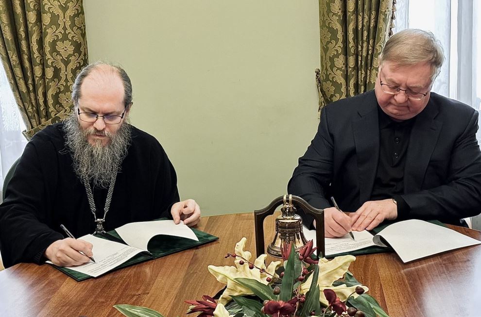 Подписано соглашение между Сретенской духовной академией и Императорским православным палестинским обществом