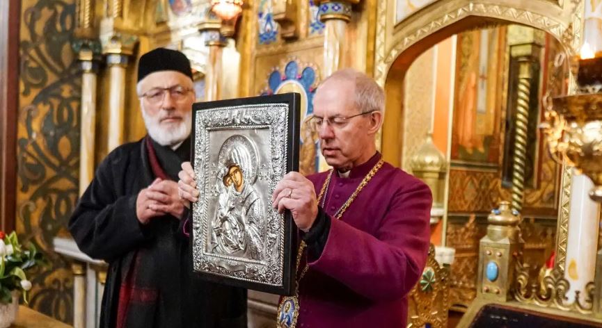 Arhiepiscopul de Canterbury a vizitat Mănăstirea Argeșului (FOTO)