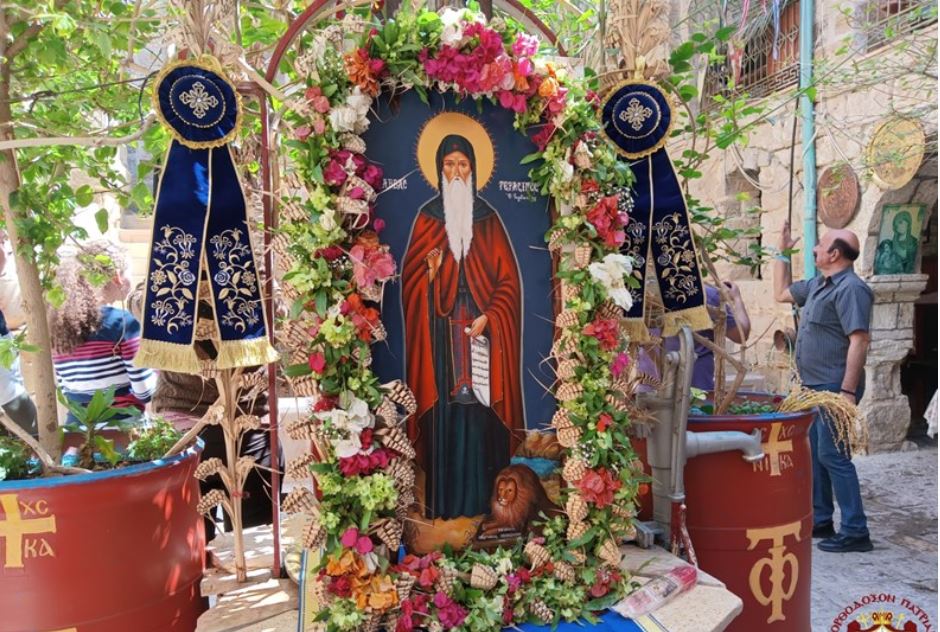 THE FEAST OF ABBA GERASIMOS OF THE JORDAN AT THE PATRIARCHATE