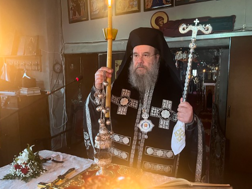 Ο Μητροπολίτης Ιερισσού στο Γενέσιο της Θεοτόκου Σταγείρων