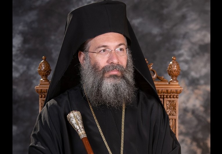 Ο Μητροπολίτης Ρεθύμνης στην Ιερά Πατριαρχική και Σταυροπηγιακή Μονή Μεταμόρφωσης του Σωτήρος Χαλεπάς