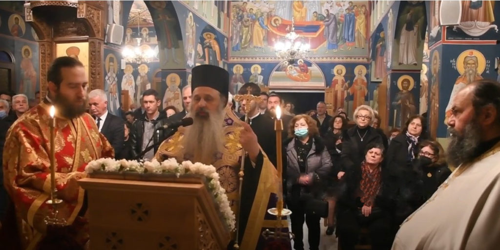 Θρηνεί η Καλαμπάκα – Τρισάγιο από τον Σταγών και Μετεώρων Θεόκλητο