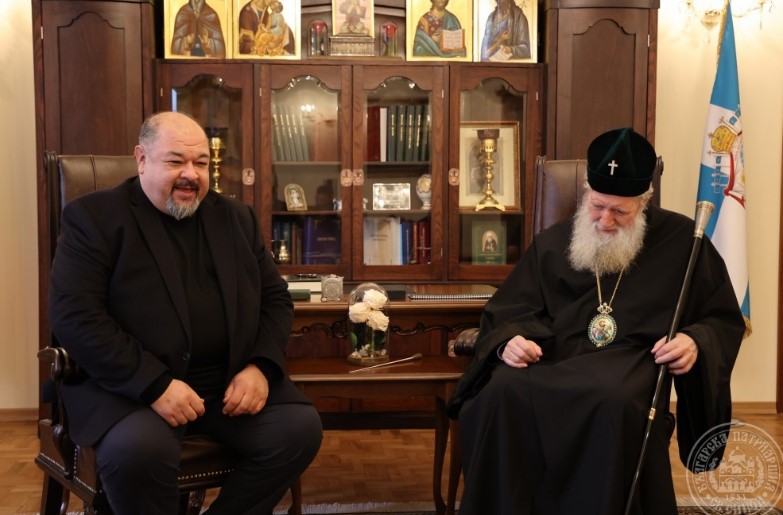 Συνάντηση Πατριάρχη Βουλγαρίας με τον Κοσμήτορα της Θεολογικής Σχολής Σόφιας