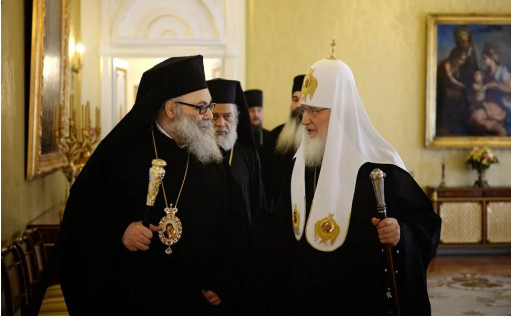 Επιστολή Αντιοχείας σε Πατριάρχη Μόσχας για την κατάσταση στην Ουκρανική Εκκλησία