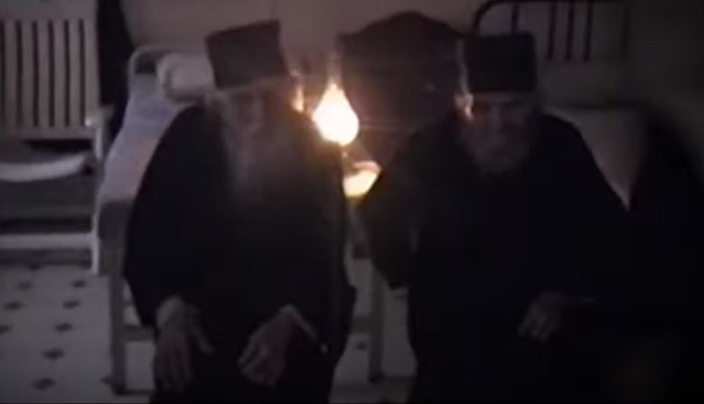 Τα αδέρφια ασκητές-μοναχοί στην συνοδεία του Οσίου Δανιήλ Κατουνακιώτη
