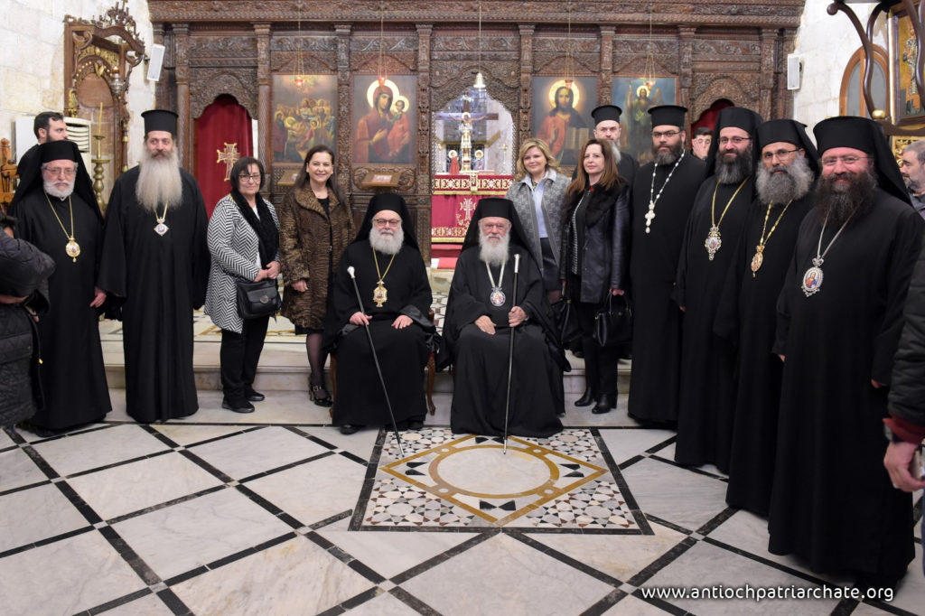 Archbishop of Athens & All Greece Ieronymos, Church of Greece delegation conclude historic visit to Patriarchate of Antioch