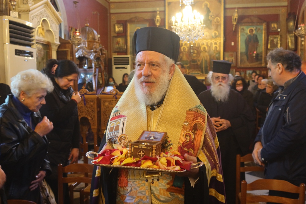 Υποδοχή ιερού λειψάνου του Αγίου Κοσμά του Αιτωλού στην Ερμούπολη
