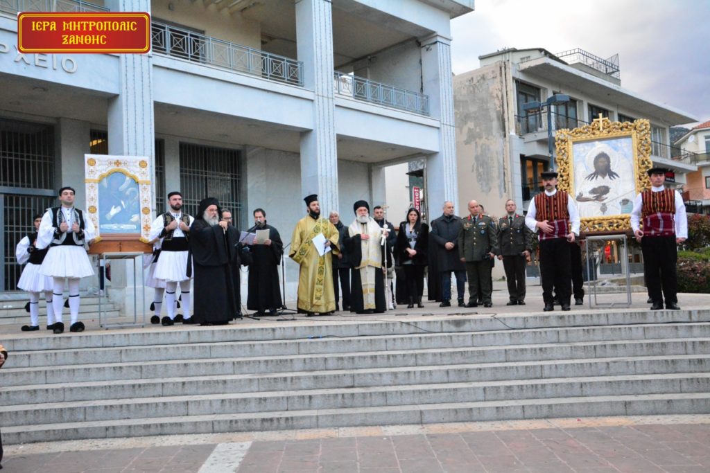 Ξάνθη: Υποδοχή ιερών εικόνων και δέηση για τα θύματα των Τεμπών