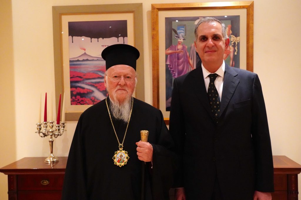 Τις Πρεσβείες Ελλάδας και Τουρκίας στη Λιθουανία επισκέφθηκε ο Οικουμενικός Πατριάρχης