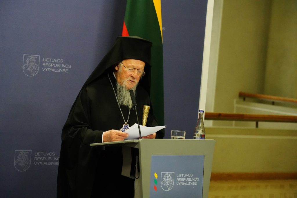 Συνεχίζεται η επίσημη επίσκεψη του Οικουμενικού Πατριάρχη στη Λιθουανία