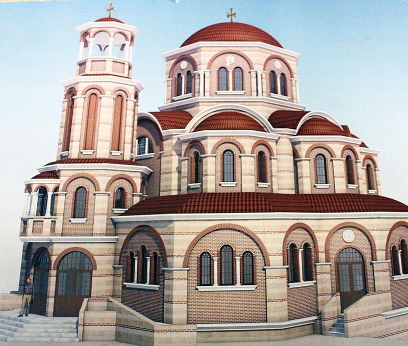 Ο Βύρωνας Καβάλας αποκτά τη δική του ροτόντα – Ο νέος ναός τιμάται στη Μεταμόρφωση του Σωτήρος