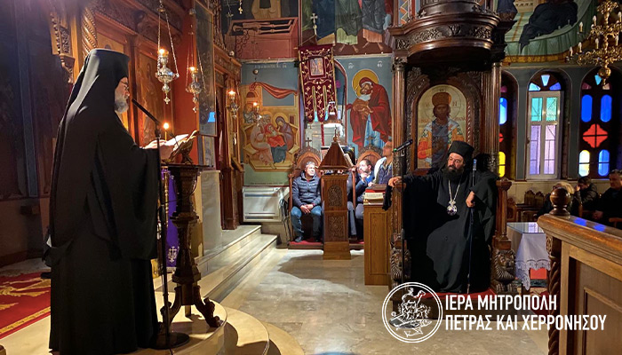 Ο Β’ Κατανυκτικός Εσπερινός στην Ιερά Μητρόπολη Πέτρας