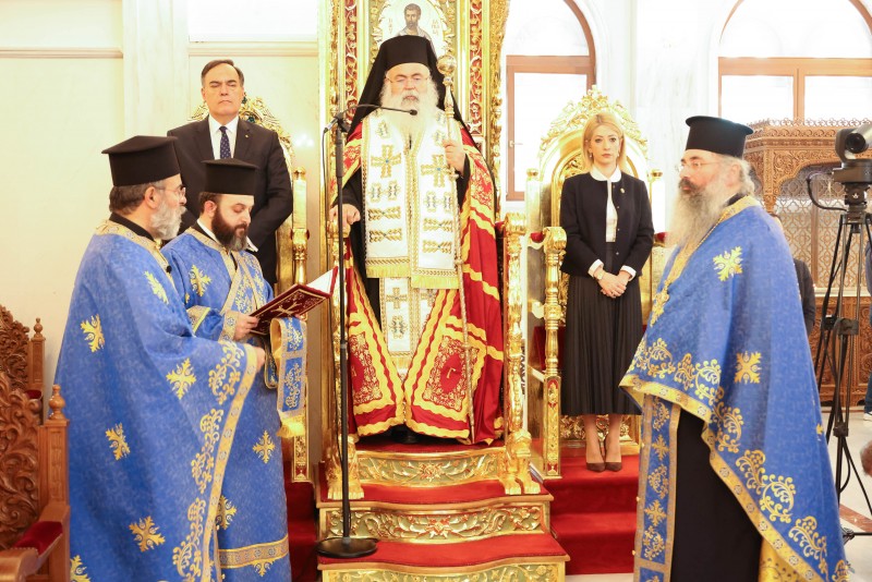 Δοξολογίες και παρελάσεις στην Κύπρο για την 25η Μαρτίου – Το μήνυμα Χριστοδουλίδη