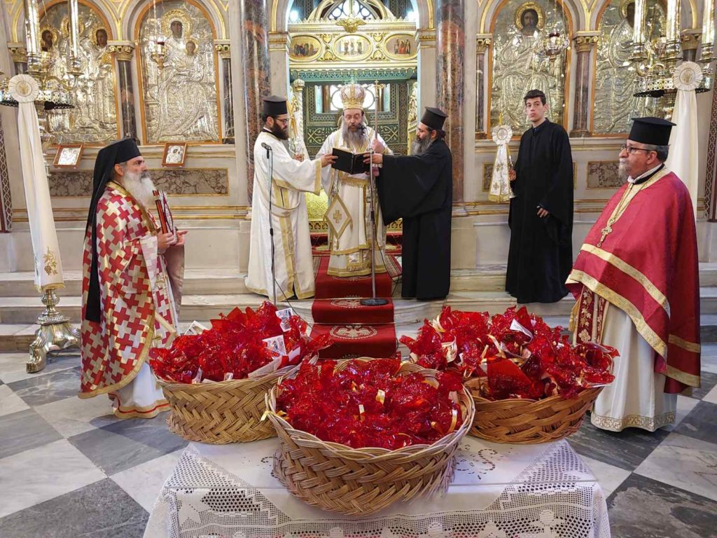 Ο εορτασμός της Ανάστασης του Κυρίου στην Ιερά Μητρόπολη Χίου