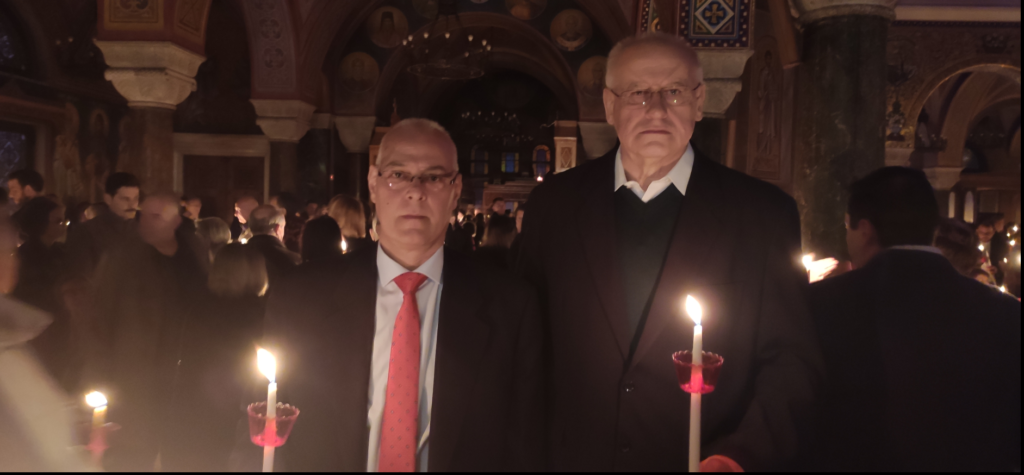 Πάσχα στην Πάτρα έκανε ο Πρόεδρος του Πανεπιστημίου Singidunum–Βελιγραδίου