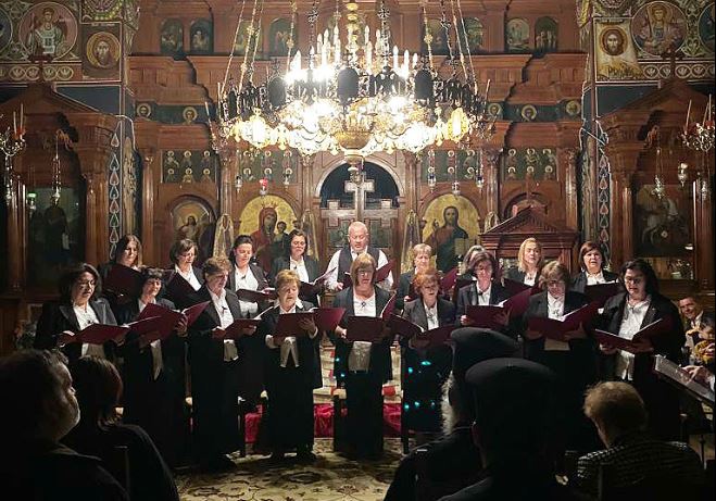 Ύμνοι και ψαλτοτράγουδα της Μεγάλης Εβδομάδας στην Ιερά Πατριαρχική και Σταυροπηγιακή Μονή Αγίου Γεωργίου Αρσανίου
