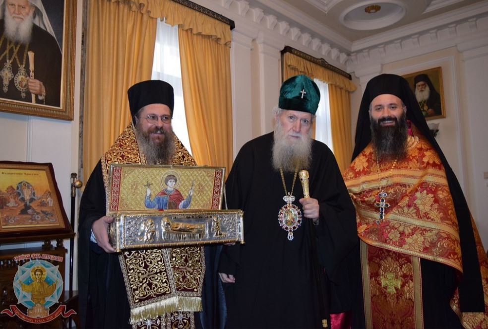 Πανηγυρική υποδοχή αποτμήματος ιερού λειψάνου του Αγίου Γεωργίου στη Σόφια (ΦΩΤΟ & ΒΙΝΤΕΟ)