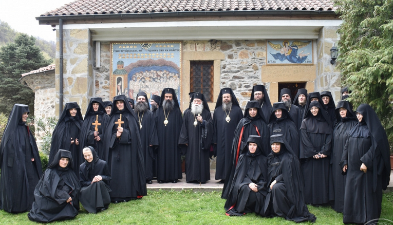 Монашески пострижения в няколко манастира бяха извършени през Великия пост
