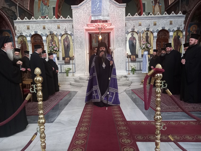ΣΤ’ Κατανυκτικός Εσπερινός στην Ιερά Μητρόπολη Κορίνθου