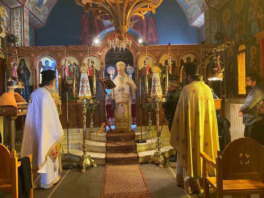 Λουτράκι: Η πανήγυρη ευρέσεως του Ιερού σκηνώματος του Οσίου Παταπίου στην Ομώνυμη Μονή