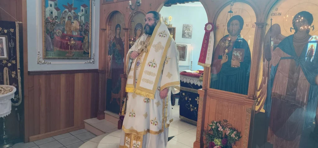 Τασμανία: Ο Επίσκοπος Χαριουπόλεως Βαρθολομαίος στον Ι.Ν. Κοιμήσεως της Θεοτόκου
