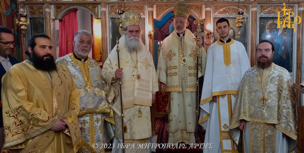 Ο Αρχιεπίσκοπος Καναδά Σωτήριος, στην γενέτειρά του﻿ την Άρτα