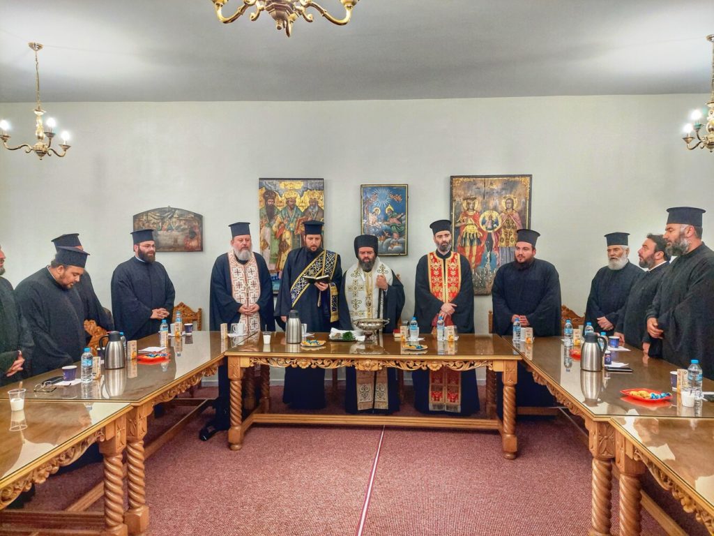 Αγιασμός και έναρξη επιμορφωτικού σεμιναρίου «Η επίδραση και οι επιπτώσεις της Τεχνολογίας στον σύγχρονο άνθρωπο»