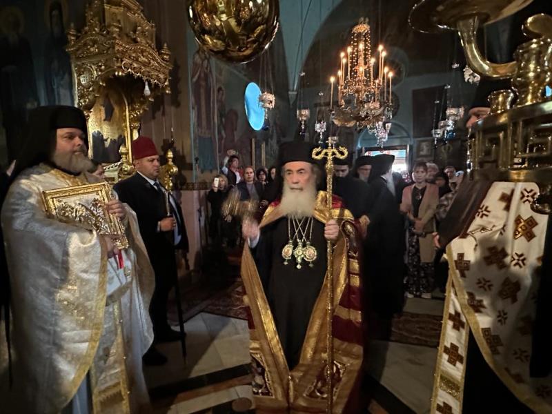 THE FEAST OF LAZARUS SATURDAY AT THE PATRIARCHATE