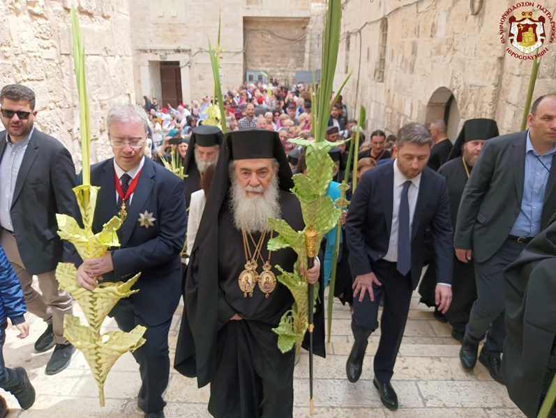 THE FEAST OF PALM SUNDAY AT THE PATRIARCHATE
