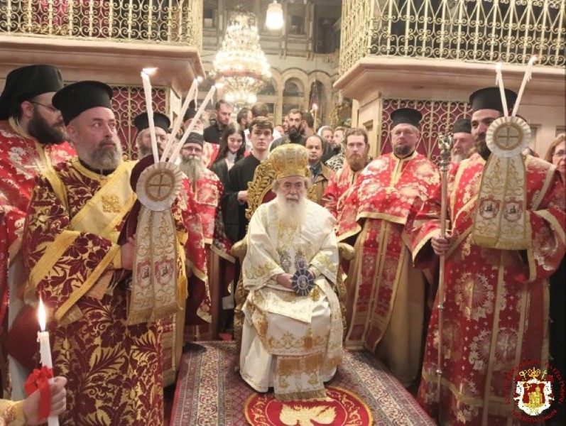 THE VIGIL OF THE RESURRECTION AT THE PATRIARCHATE