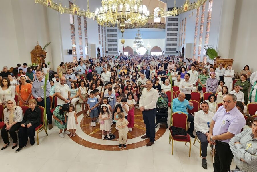 أسبوع الآلام وعيد الفصح المجيد في مطرانية قطر