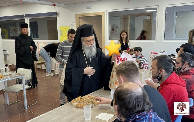 Ο Μητροπολίτης Σπάρτης κοντά στα άτομα με ειδικές ανάγκες