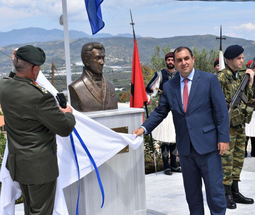 Ο Κώστας Κατσαφάδος εκπρόσωπος της κυβέρνησης στην Τροιζήνα