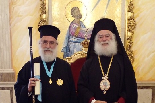 O Πατριάρχης Αλεξανδρείας βράβευσε τον Μητροπολίτη Ξάνθης – Eπίσκεψη στην Ι.Μ Αγίου Γεωργίου στο παλαιό Κάιρο (ΦΩΤΟ)