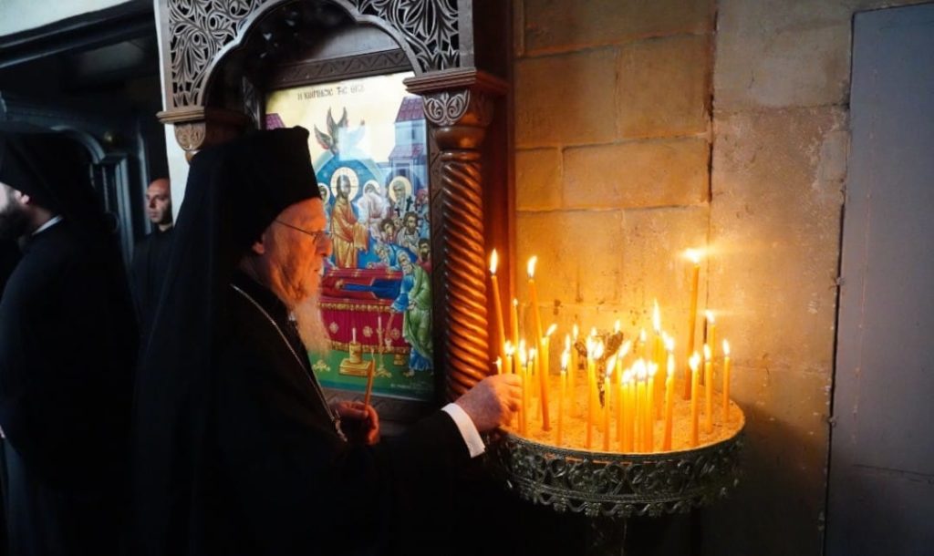 احد الشعانين والاسبوع العظيم المقدس في مسقط راس صاحب القداسة جزيرة ايمبروس