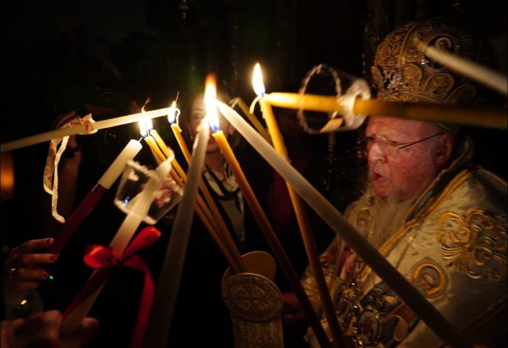 كلمة قداسة البطريرك المسكوني برثلماوس الاول عيد القيامة