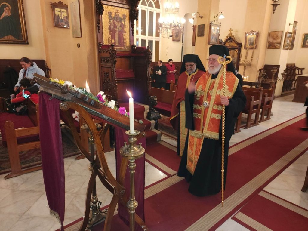 احتفال مطرانية طنطا بخدمة المديح الأخير للعذراء مريم