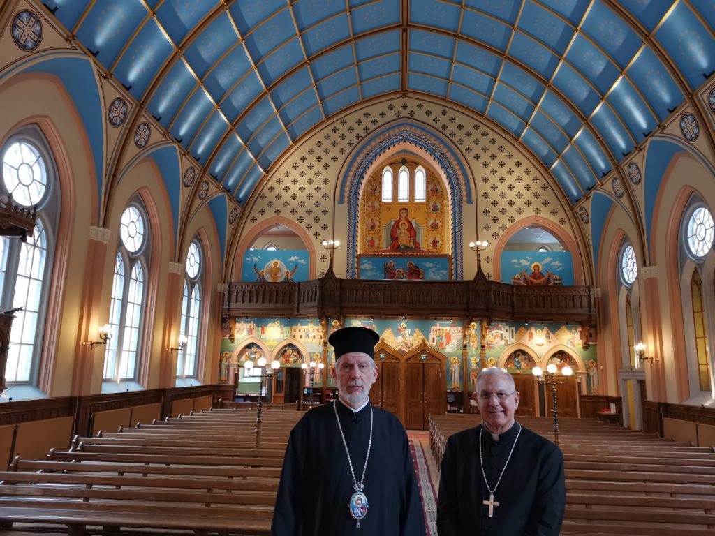 Επίσκεψη του νέου Νούντσιου της Στοκχόλμης στον Μητροπολίτη Σουηδίας