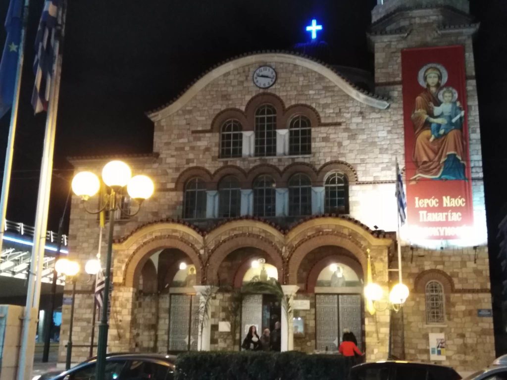 Ευλαβικός αίνος για τη Μ. Δευτέρα στον Ι.Ν. της Παναγίας Κολοκυνθούς στη Λένορμαν