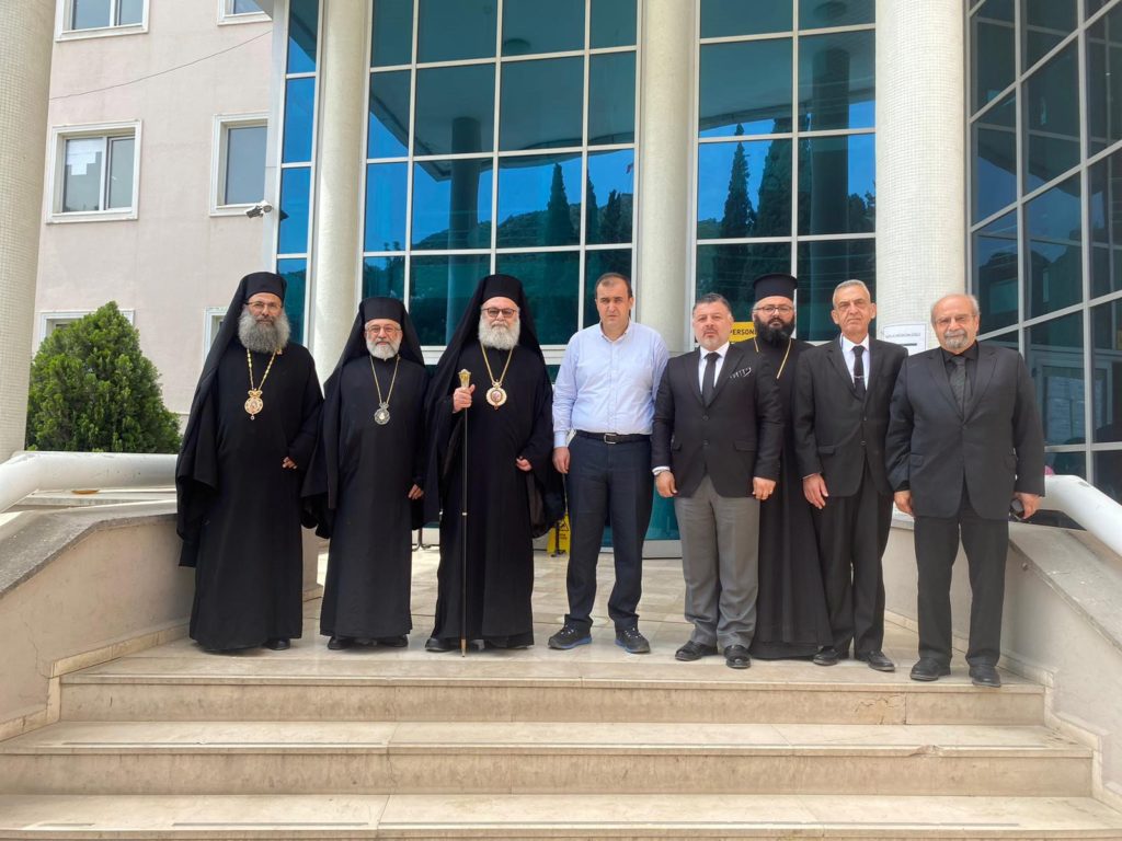 بطريركية أنطاكية وسائر المشرق للروم الأرثوذكس – لقاء وكيل والي هاتاي