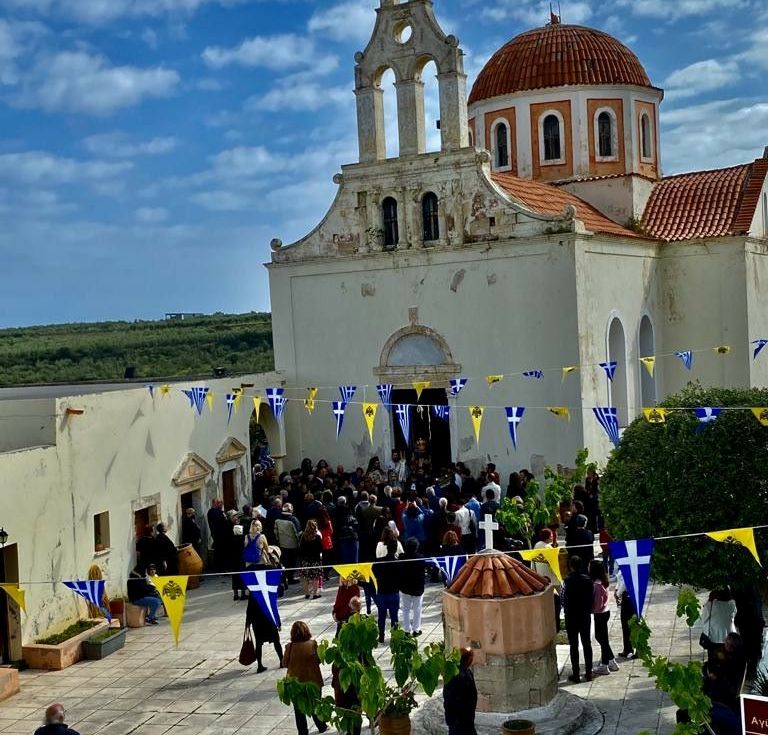 Η Πανήγυρις του Αγίου Γεωργίου στη Μητρόπολη Ρεθύμνης και Αυλοποτάμου