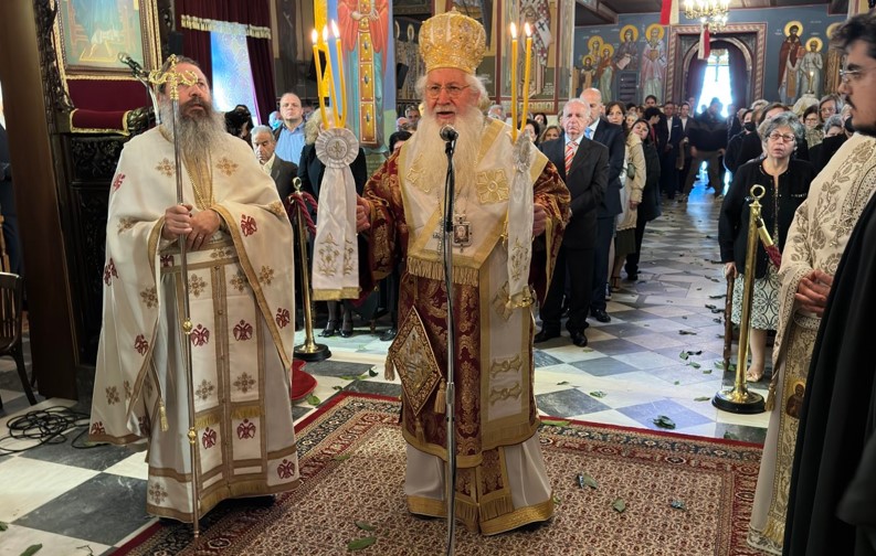 Τα ονομαστήρια του Μητροπολίτη Θηβών Γεωργίου